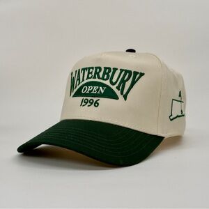 Waterbury Open 1996 - Green & Natural Snapback (Happy Gilmore Tribute)